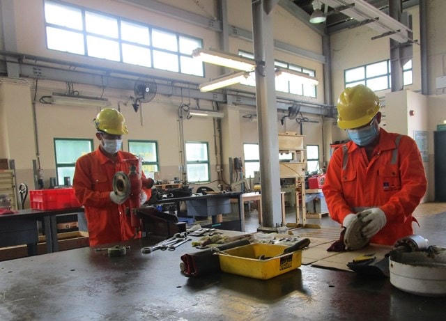 Công tác bảo dưỡng sửa chữa định kỳ tại chỗ vẫn diễn ra theo quy trình và bảo đảm dòng khí thông suốt.