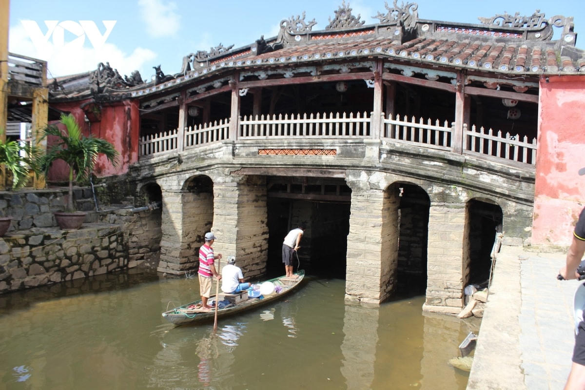Chùa Cầu, biểu tượng của di sản Hội An đang xuống cấp nghiêm trọng.