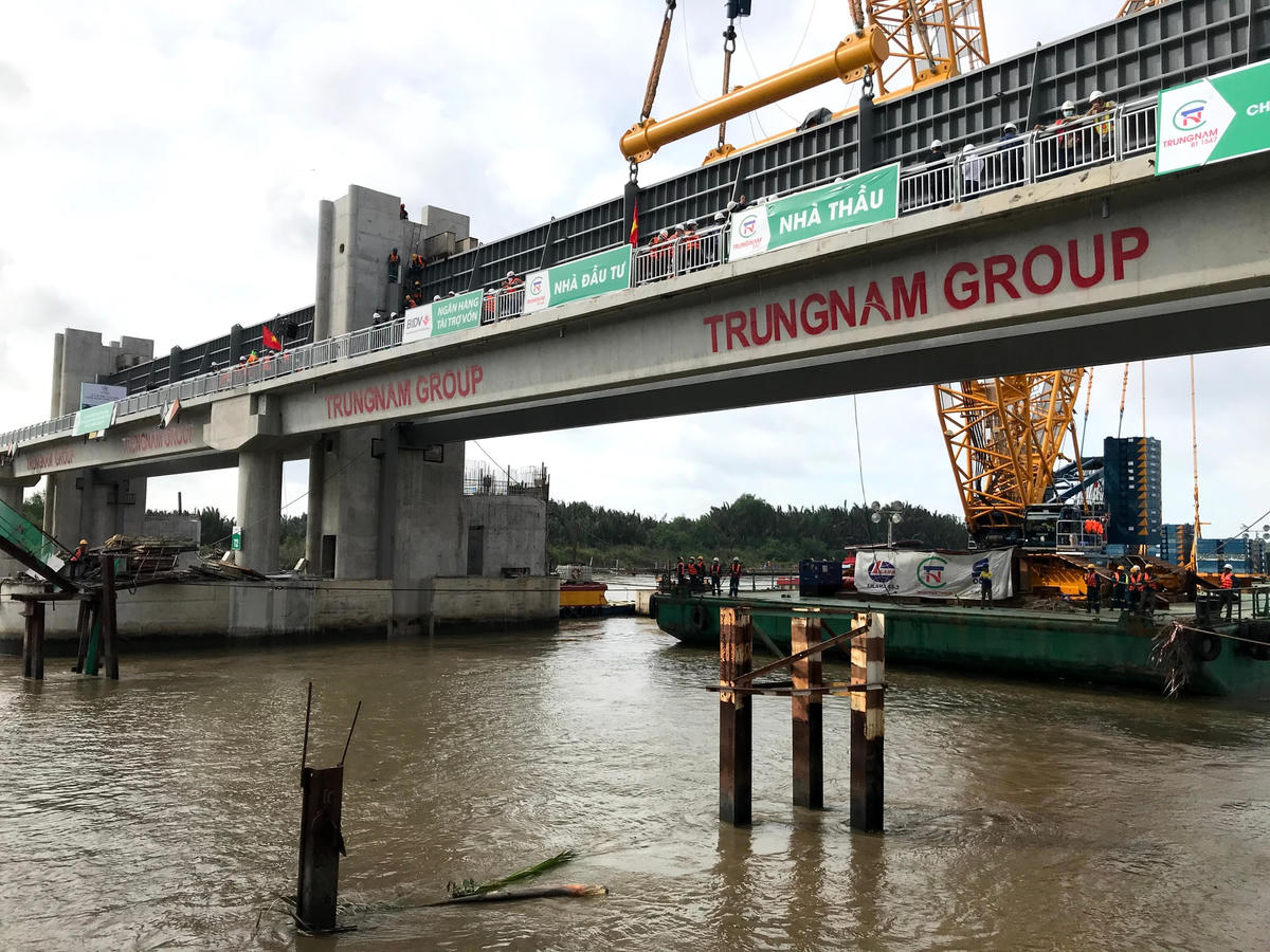 Dự án chống ngập đã hoàn thành 96% khối lượng công việc.