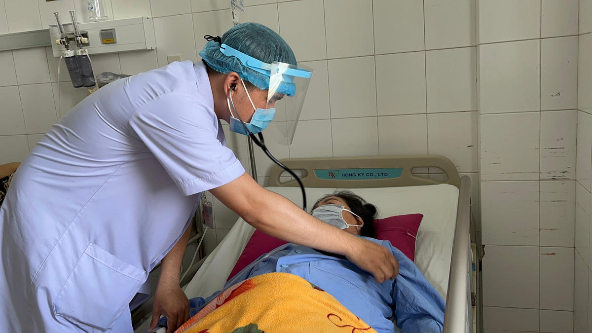 Tình trạng bệnh nhân hiện tại đã ổn định.