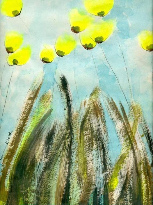 Một tác phẩm trong triển lãm  “Still+”.