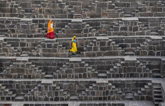 Tác giả Tor Olav Olsen chụp bức ảnh tại Jaipur, Ấn Độ.  
