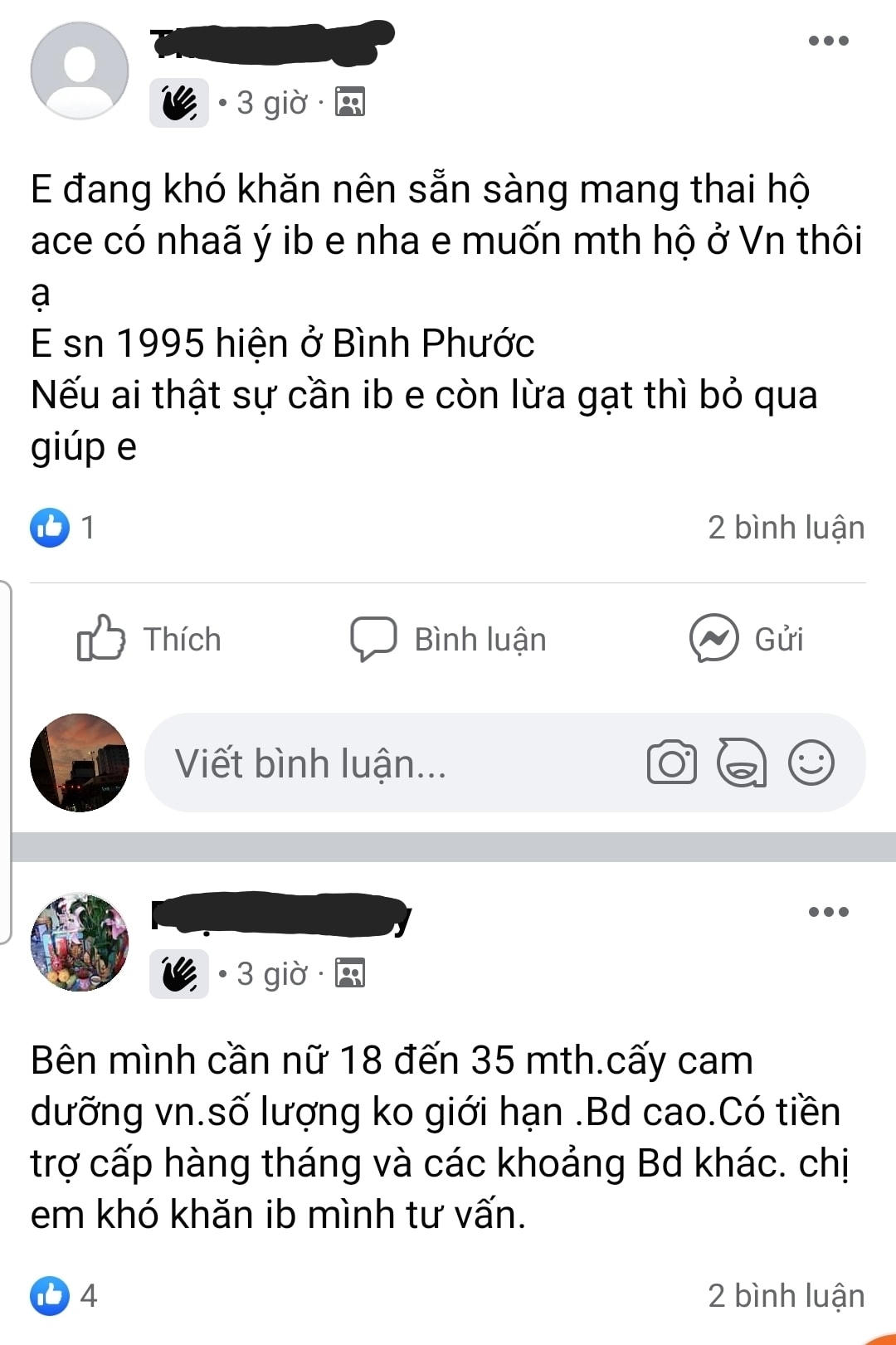 Thâm nhập những nhóm hiếm muộn: Lộ diện ‘dịch vụ’ đẻ thuê, mang thai hộ