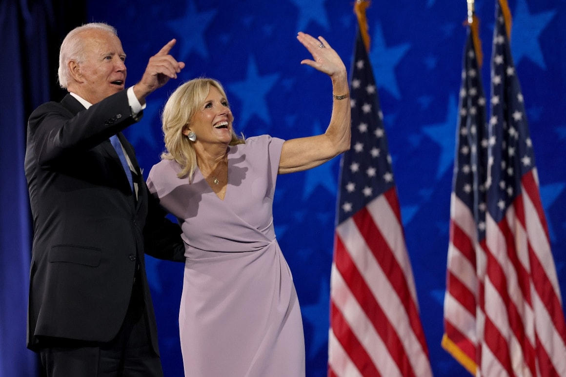 Tổng thống đắc cử Joe Biden và Phu nhân.