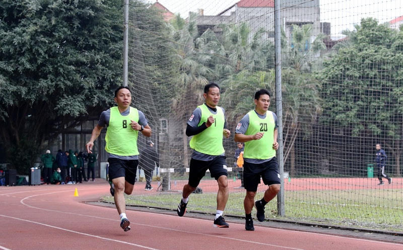 Sát hạch thể lực trọng tài và trợ lý trọng tài