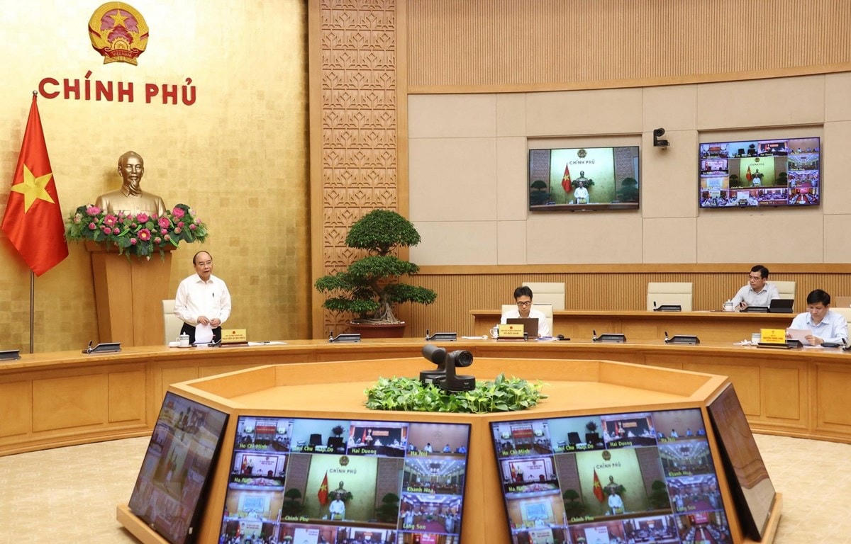 Thủ tướng Nguyễn Xuân Phúc phát biểu. (Ảnh: Thống Nhất/TTXVN).  