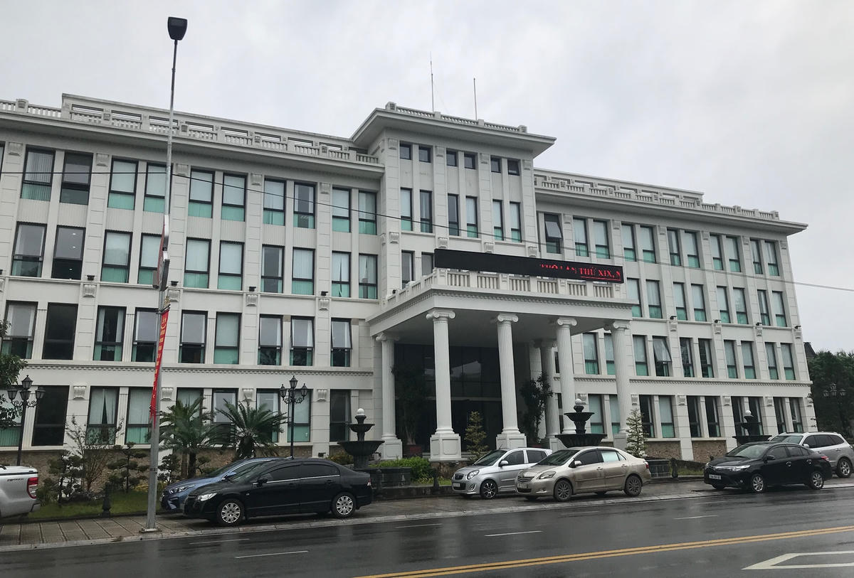 Trụ sở Công ty cổ phần cấp nước Phú Thọ.