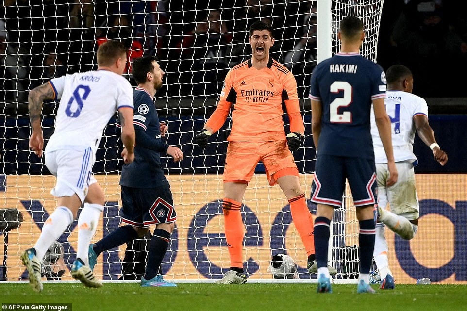 Messi không thực sự có duyên khi lần đầu đối diện Real Madrid trong màu áo PSG.