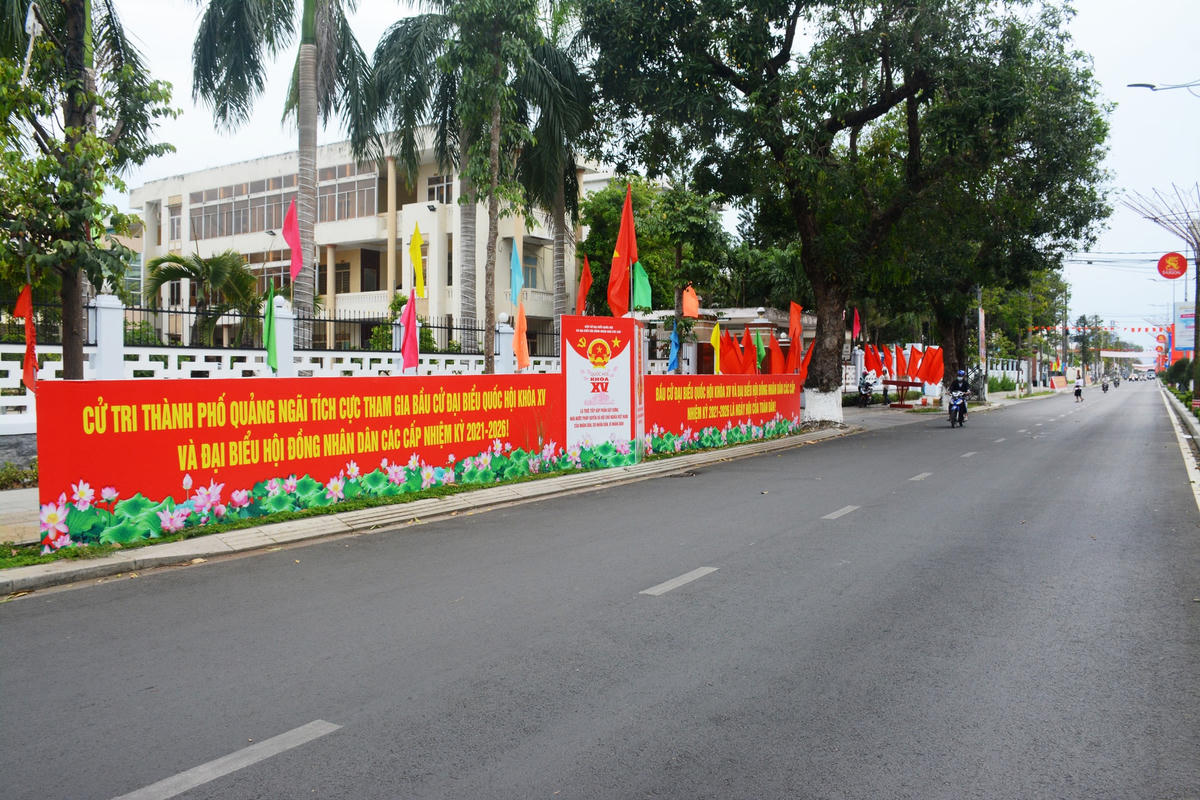 Tất cả đã sẵn sàng cho Ngày hội toàn dân.