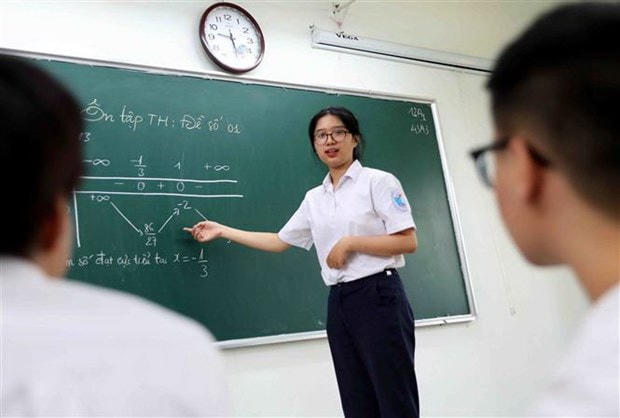 Học sinh ôn thi để chuẩn bị cho kỳ thi tốt nghiệp Trung học phổ thông. (Ảnh minh họa. Nguồn: TTXVN).