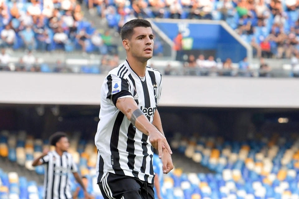 Morata đưa Juventus vươn lên ngay phút thứ 10.
