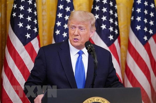 Tổng thống Mỹ Donald Trump. (Ảnh: AFP/TTXVN).