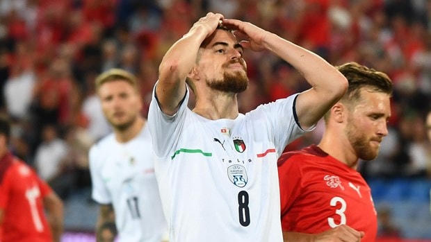 Italy hòa trận thứ 2 sau khi đăng quang EURO 2020. (Nguồn: Getty Images)