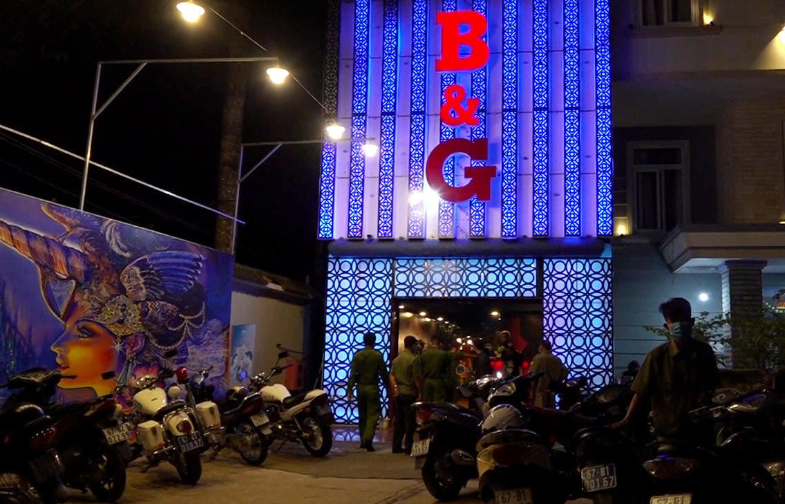 An Giang: Đột kích vũ trường, phát hiện 7 đối tượng dương tính ma tuý  