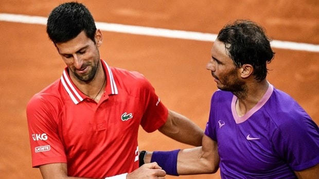 Nadal lần thứ 6 vượt qua Djokovic ở Rome Masters. (Nguồn: Reuters).