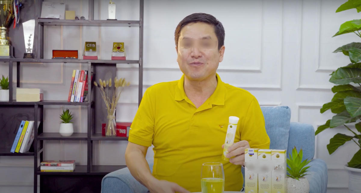 Nam diễn viên hài chia sẻ về sản phẩm có công dụng "gấp 300 lần" so với sản phẩm thông thường.