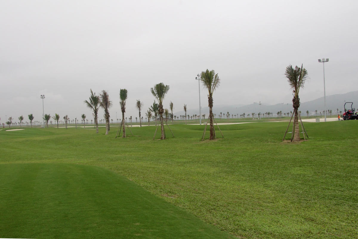 Sân golf Tuần Châu đã cơ bản hoàn thiện các hạng mục đầu tư. Ảnh: Báo Quảng Ninh