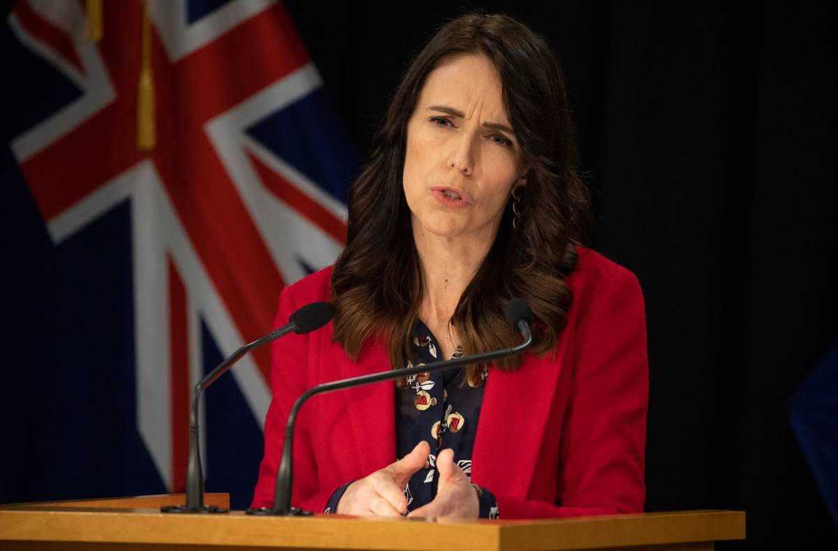 Thủ tướng New Zealand Jacinda Ardern. 