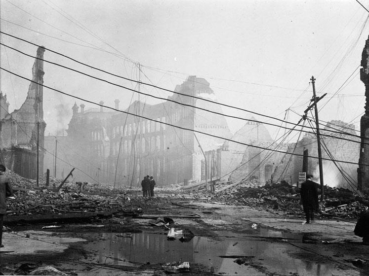 Thành phố Toronto sau trận Đại hỏa hoạn năm 1904. Ảnh: City of Toronto.