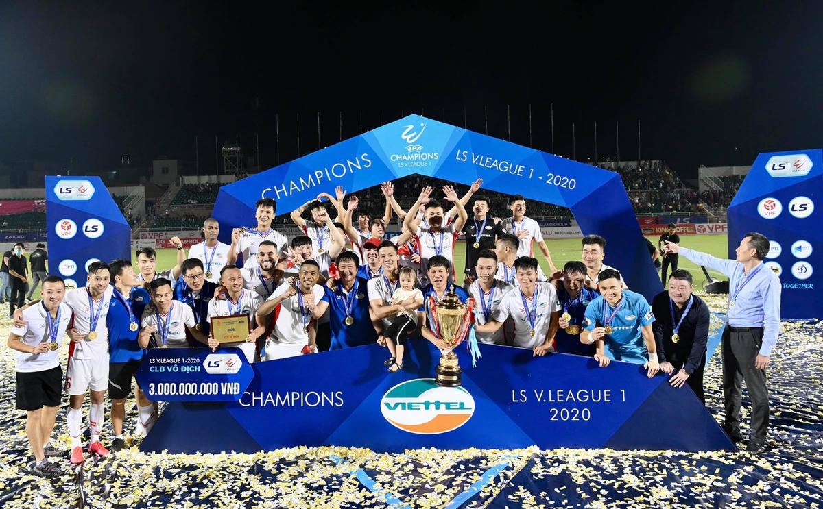 V-League 2020, Cúp Quốc gia, các giải hạng Nhất, hạng Nhì kết thúc trọn vẹn. Nguồn: Dân trí.
