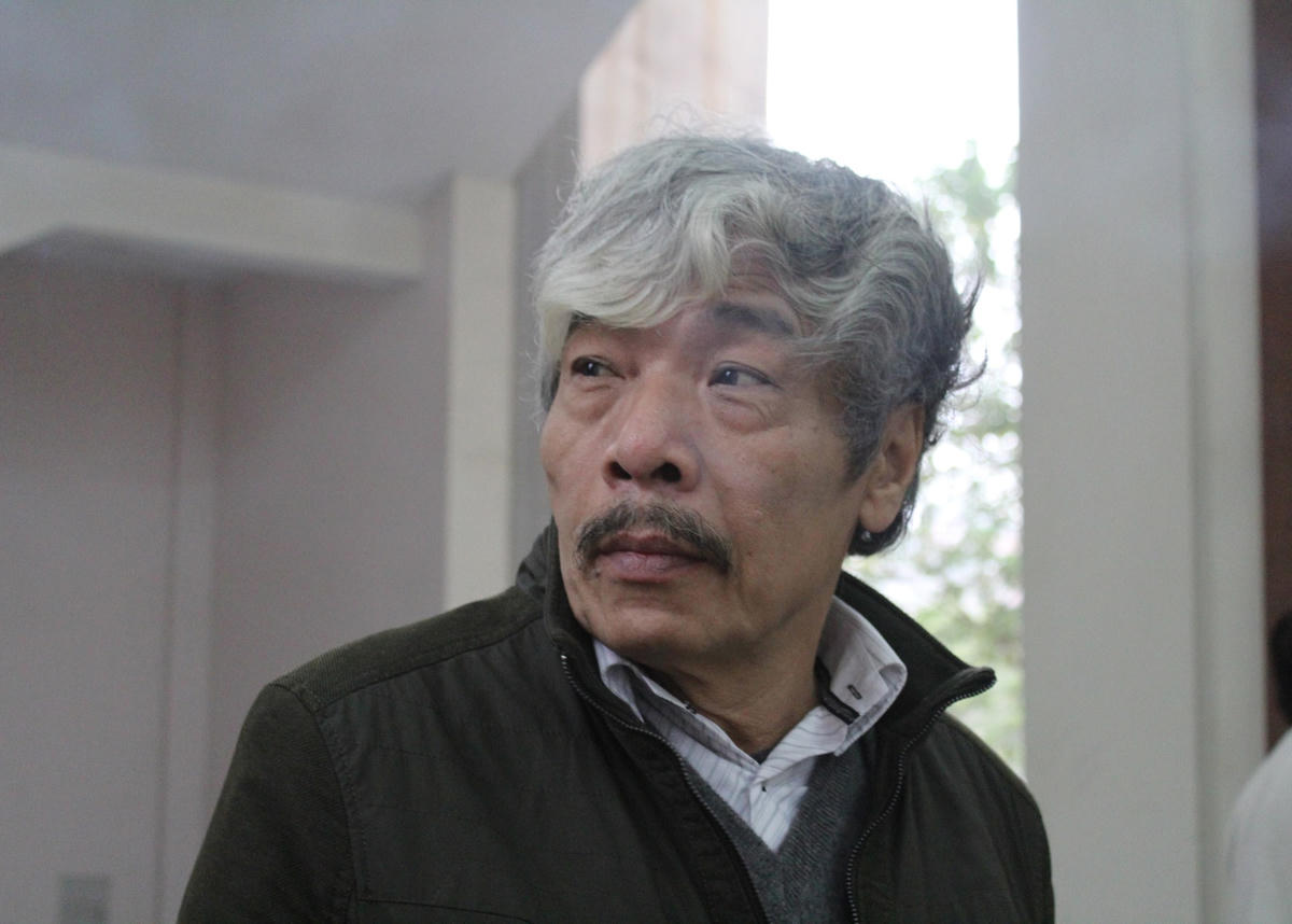 Nhà văn Bảo Ninh . Ảnh: Hoàng Thu Phố.