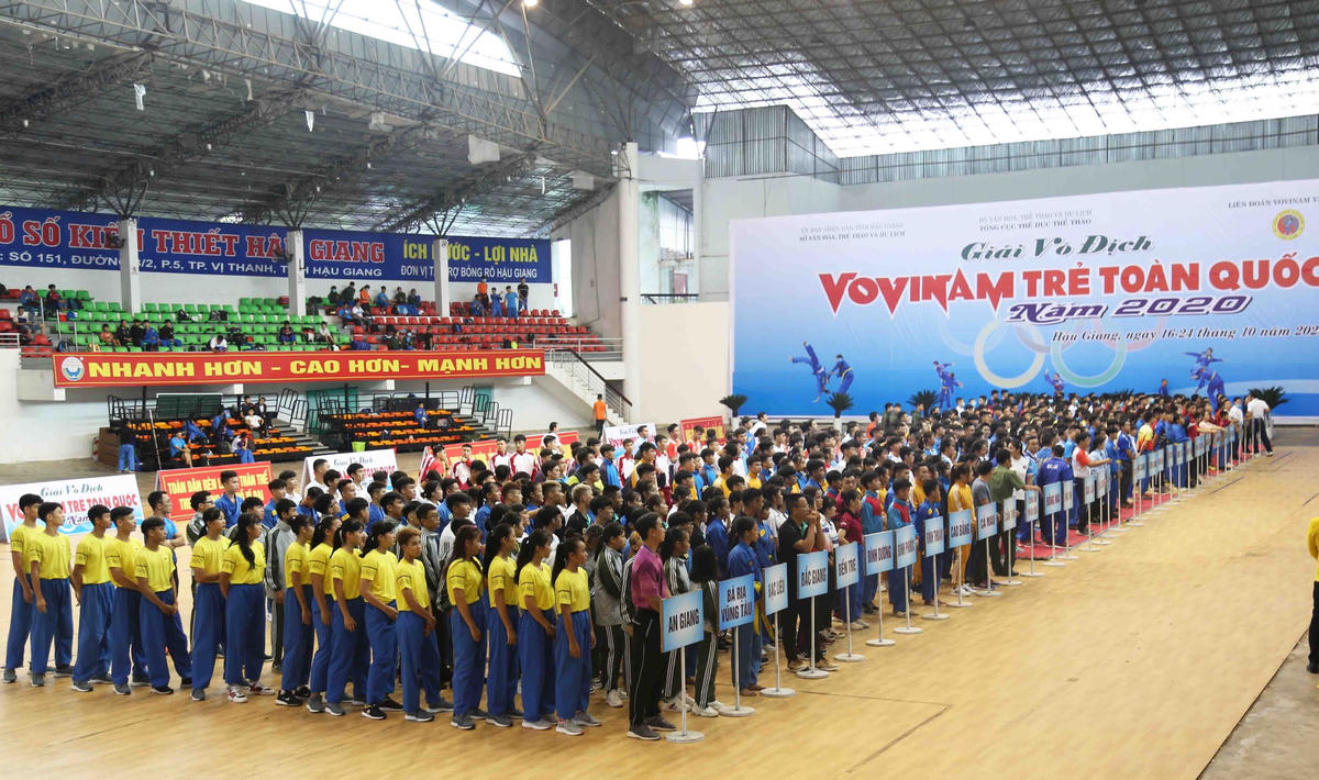 Khai mạc giải vovinam trẻ