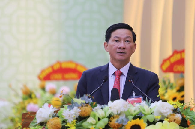 Ông Trần Đức Quận giữ chức vụ Bí thư Tỉnh ủy Lâm Đồng khóa XI, nhiệm kỳ 2020 - 2025. Ảnh: Báo Lâm Đồng.