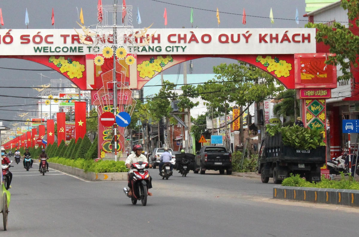 TP Sóc Trăng đổi mới phát triển.
