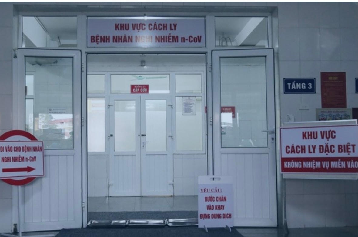 Khu vực cách ly.