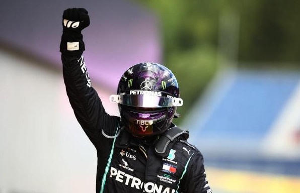 Hamilton giành chiến thắng tại chặng đua thứ hai của mùa giải 2020.