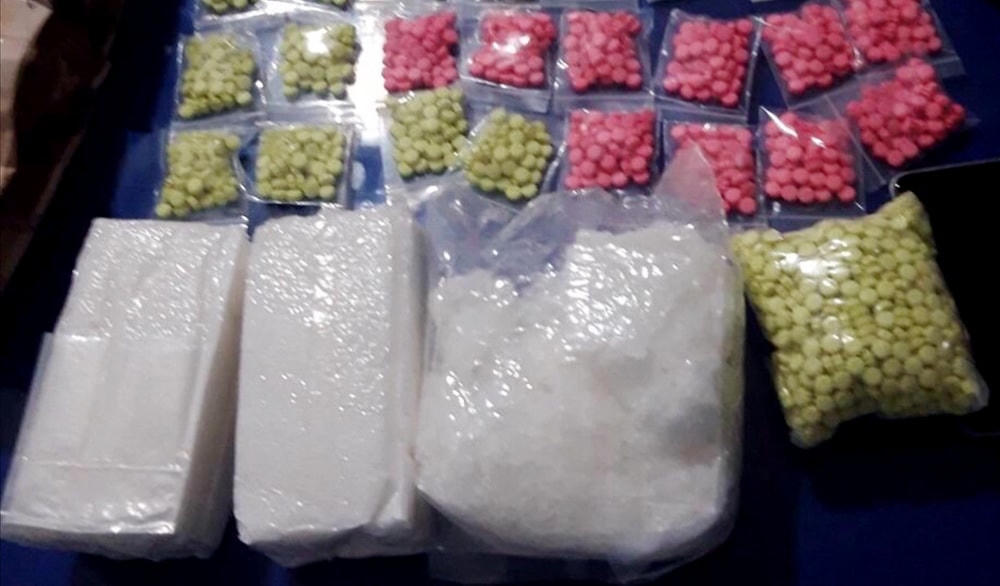 Lực lượng chức năng thu giữ 4 kg ma tuý.