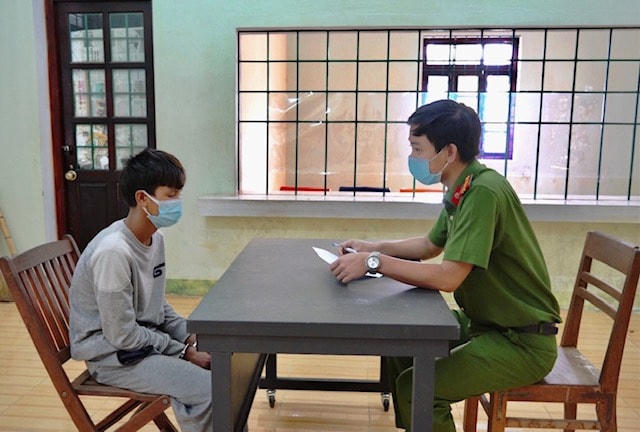 A Piếu tại cơ quan Công an Tỉnh Kon Tum
