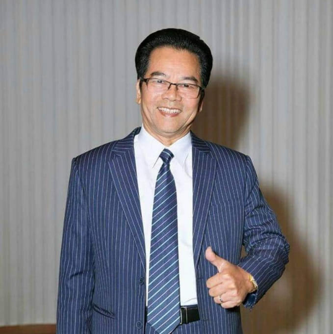 Chân dung NSND Trần Nhượng. 