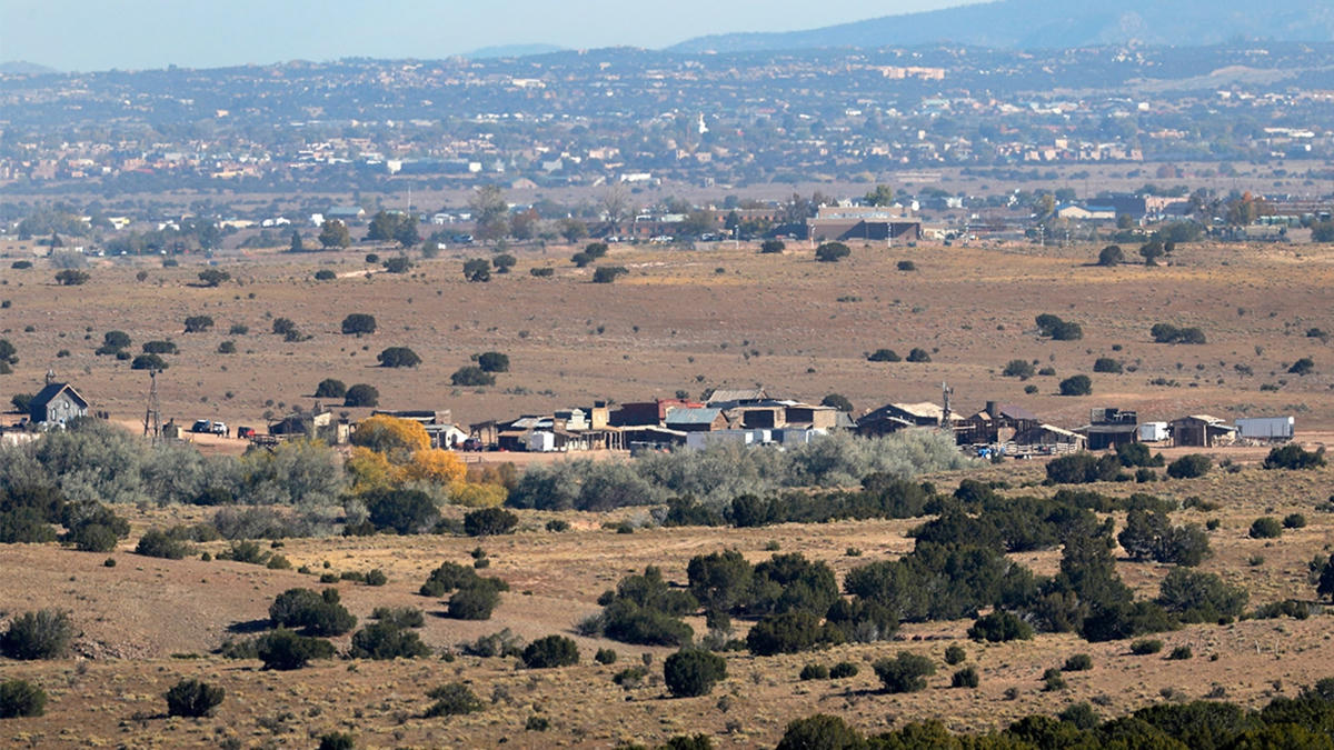 Phim trường Bonanza Creek Ranch ở bang New Mexico (Mỹ) là nơi xảy ra vụ việc thương tâm. Ảnh: Fox News.  