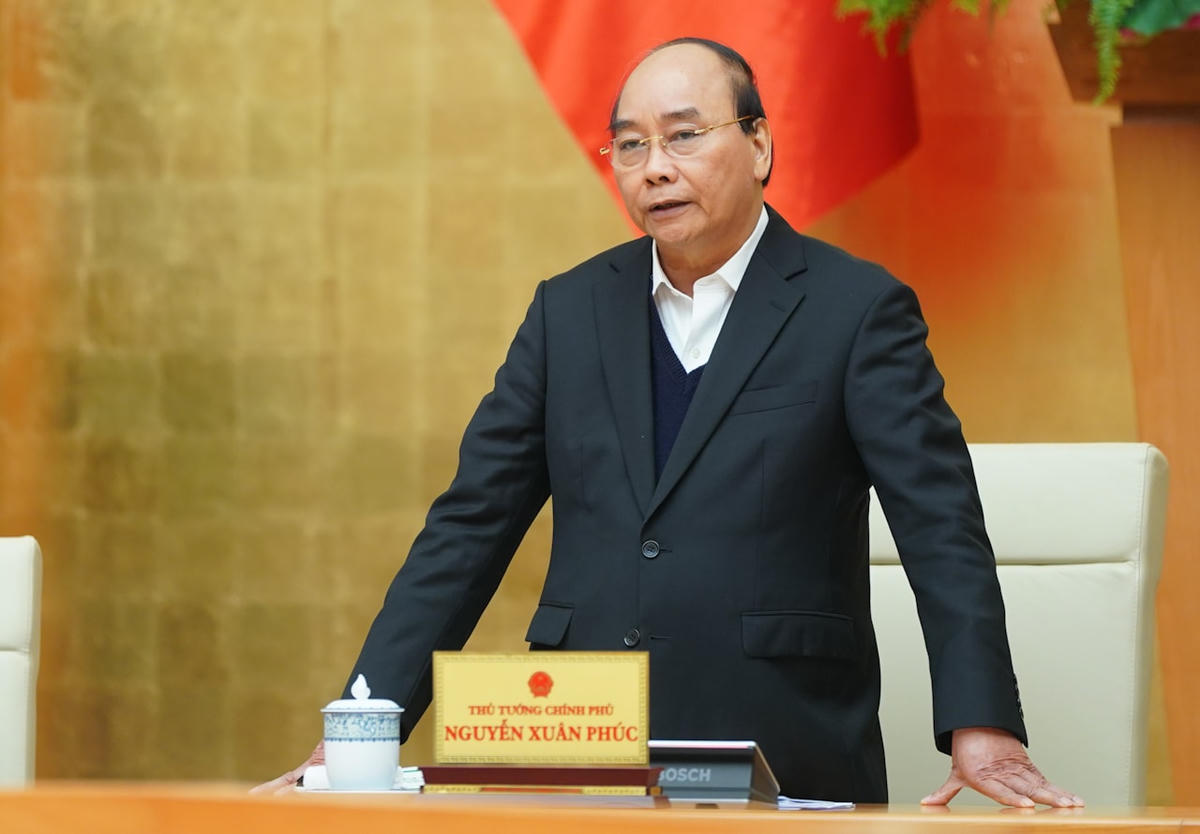 Thủ tướng yêu cầu làm rõ trách nhiệm về trường hợp lây nhiễm Covid-19 từ cơ sở cách ly. Ảnh VGP/Quang Hiếu.