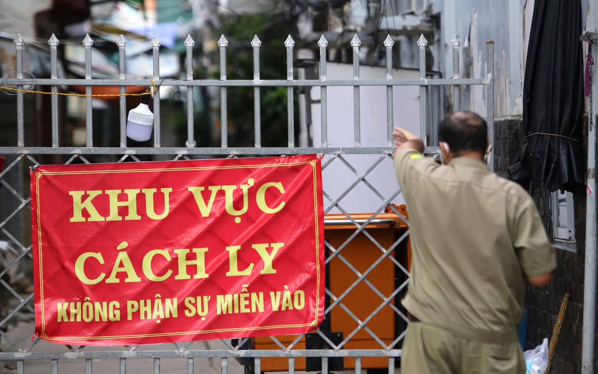 Kiểm soát chặt các điểm, khu cách ly tập trung.