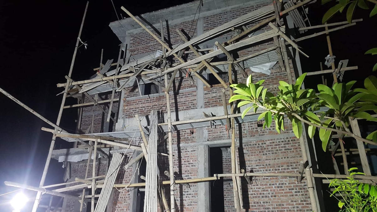 Hiện trường vụ tai nạn