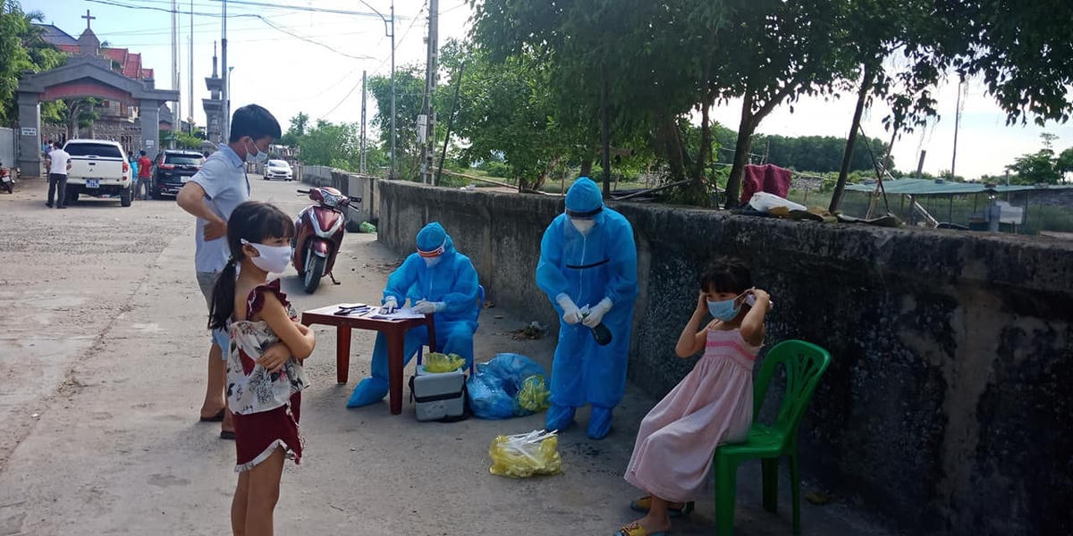Ổ dịch tại xã Thạch Long, huyện Thạch Hà, tỉnh Hà Tĩnh đã có 19 người mắc Covid-19.