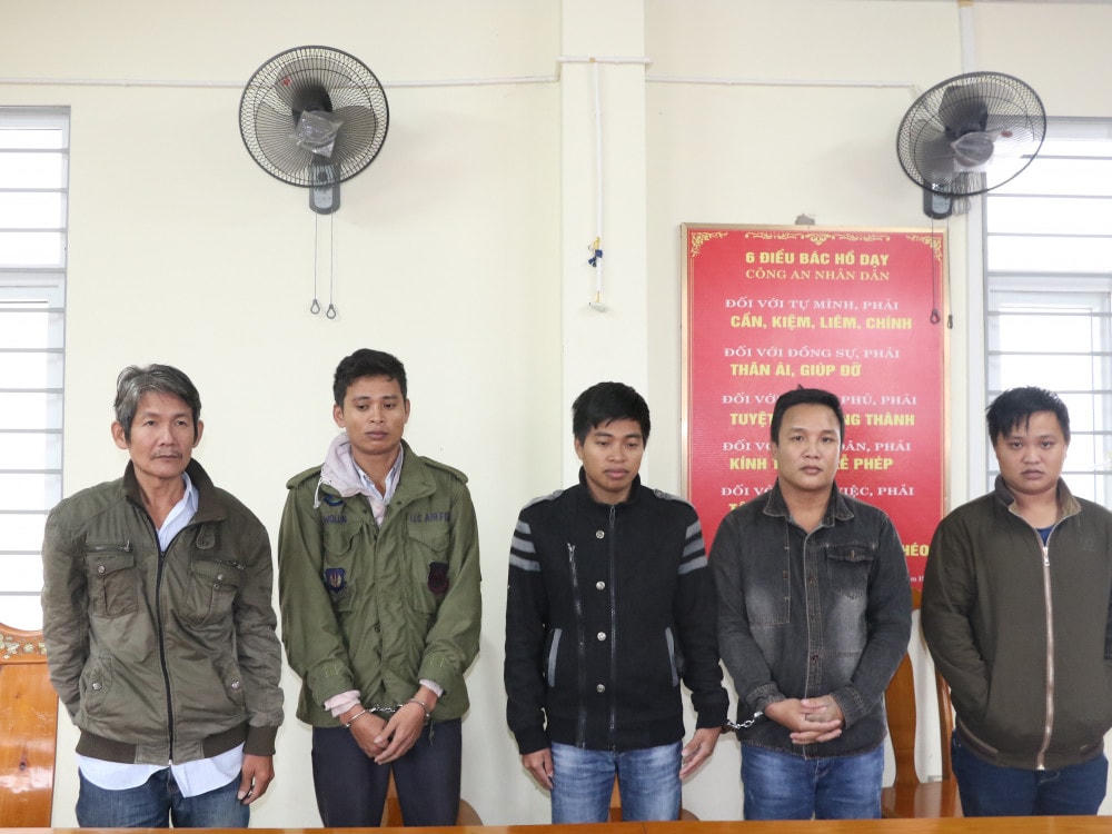 Các đối tượng bị khởi tố và liên quan đến vụ án.