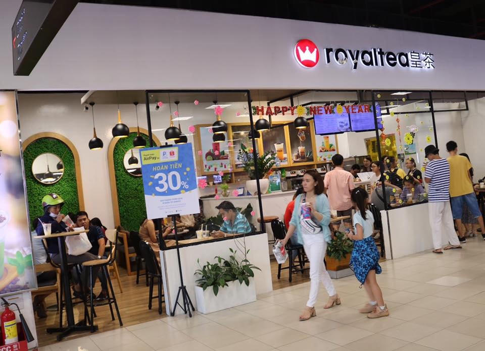 Thương hiệu Royaltea sẽ đến Danko City.
