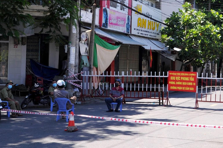 Khu vực phong tỏa để phòng, chống dịch Covid-19, TP Tuy Hòa.