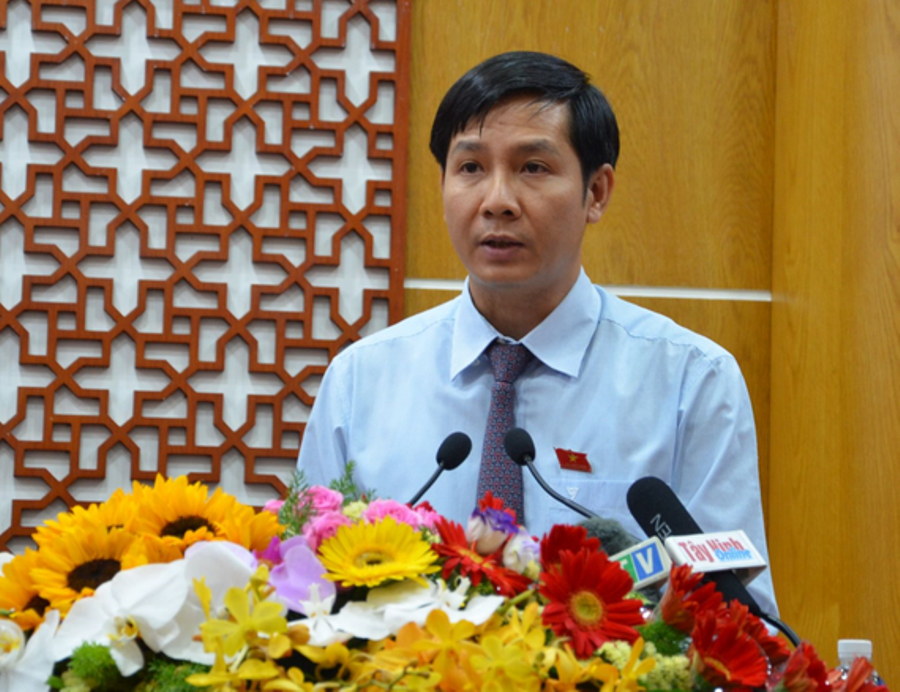 Ông Nguyễn Thành Tâm giữ chức Bí thư Tỉnh ủy Tây Ninh. Ảnh Nguyên Vũ.