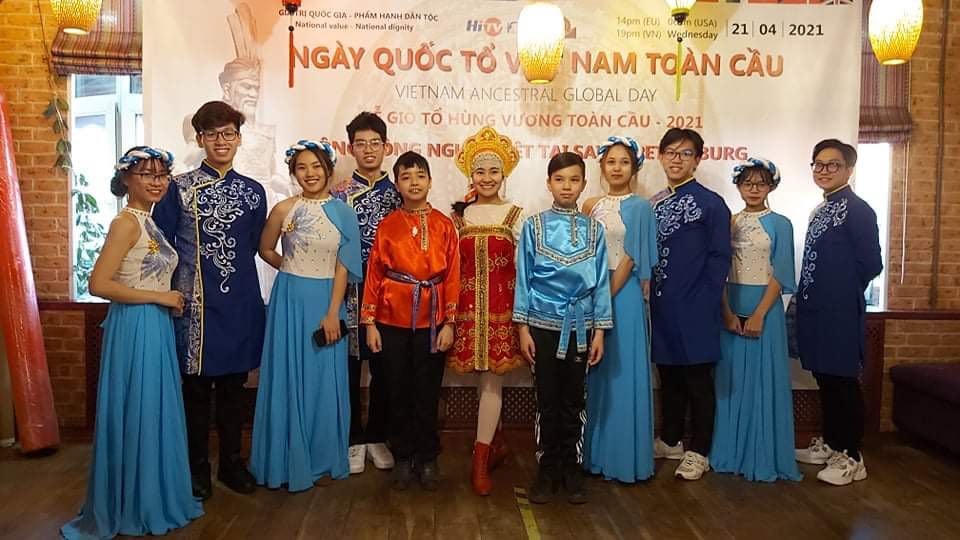 Người Việt tại Liên bang Nga hướng về cội nguồn nhân ngày Quốc Tổ Việt Nam toàn cầu.