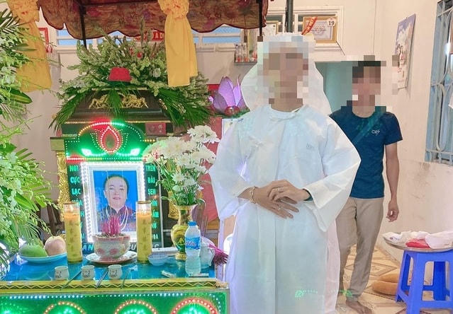 Đám tang giả của bà Tuyến.