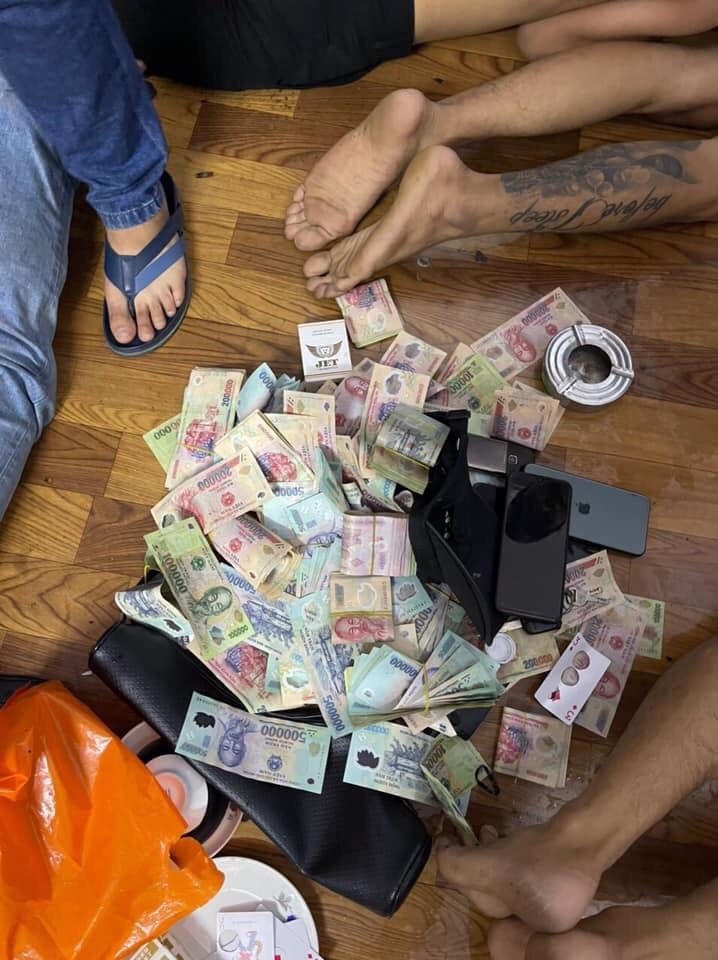 Hiện trường vụ việc.