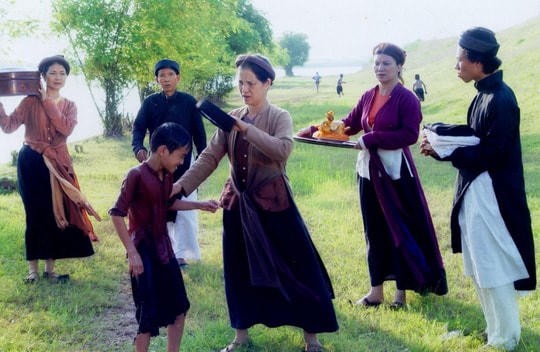 Cảnh trong phim “Thời xa vắng”.