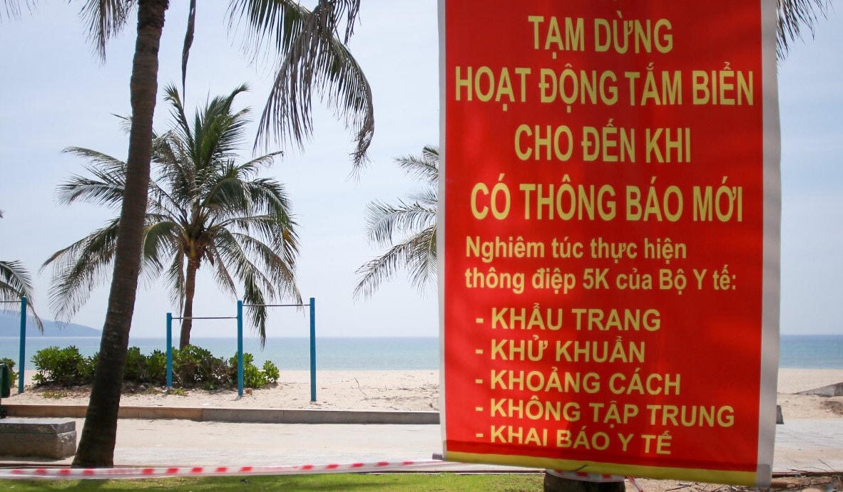 Cấm tắm biển từ ngày 24/6.