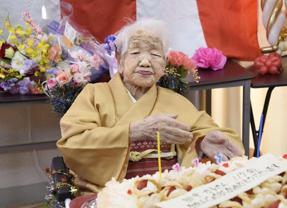 Cụ bà Kane Tanaka được công nhận cao tuổi nhất thế giới hiện đã 118 tuổi. (Ảnh: Reuters).