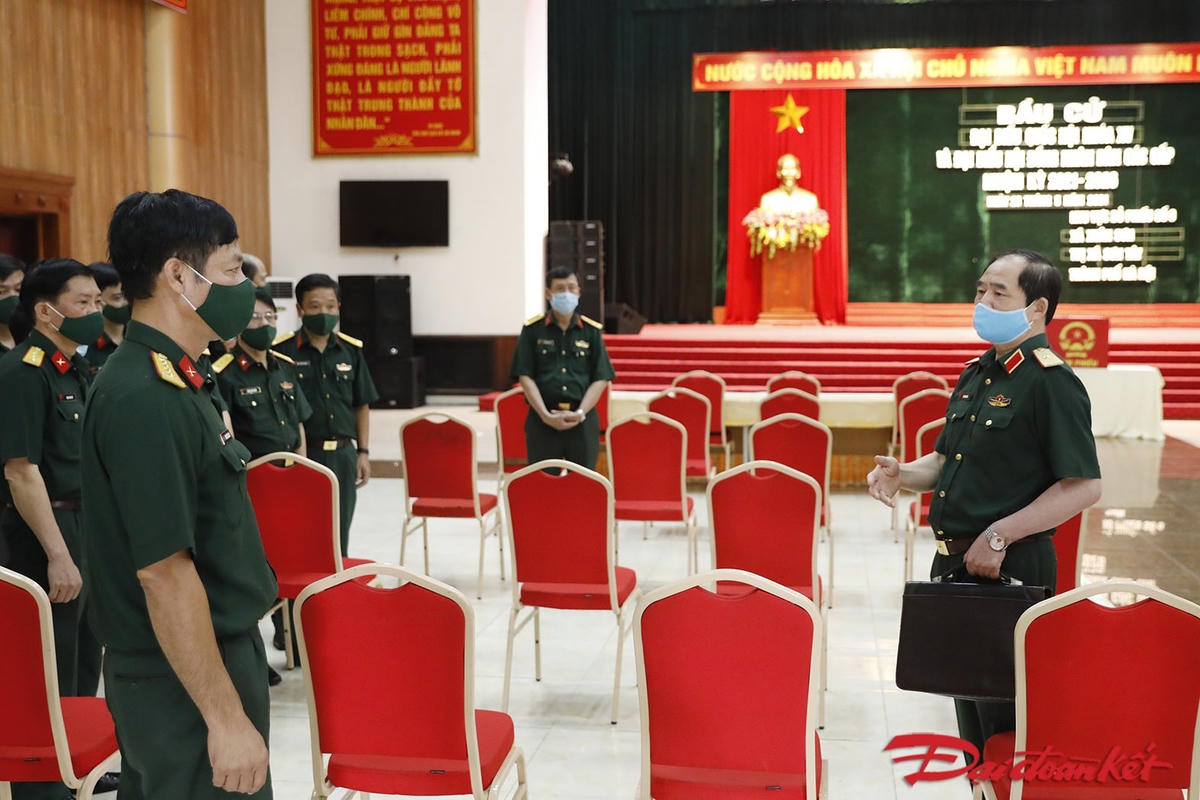 Trường Quân sự Bộ Tư lệnh Thủ đô sẵn sàng cho Ngày hội toàn dân