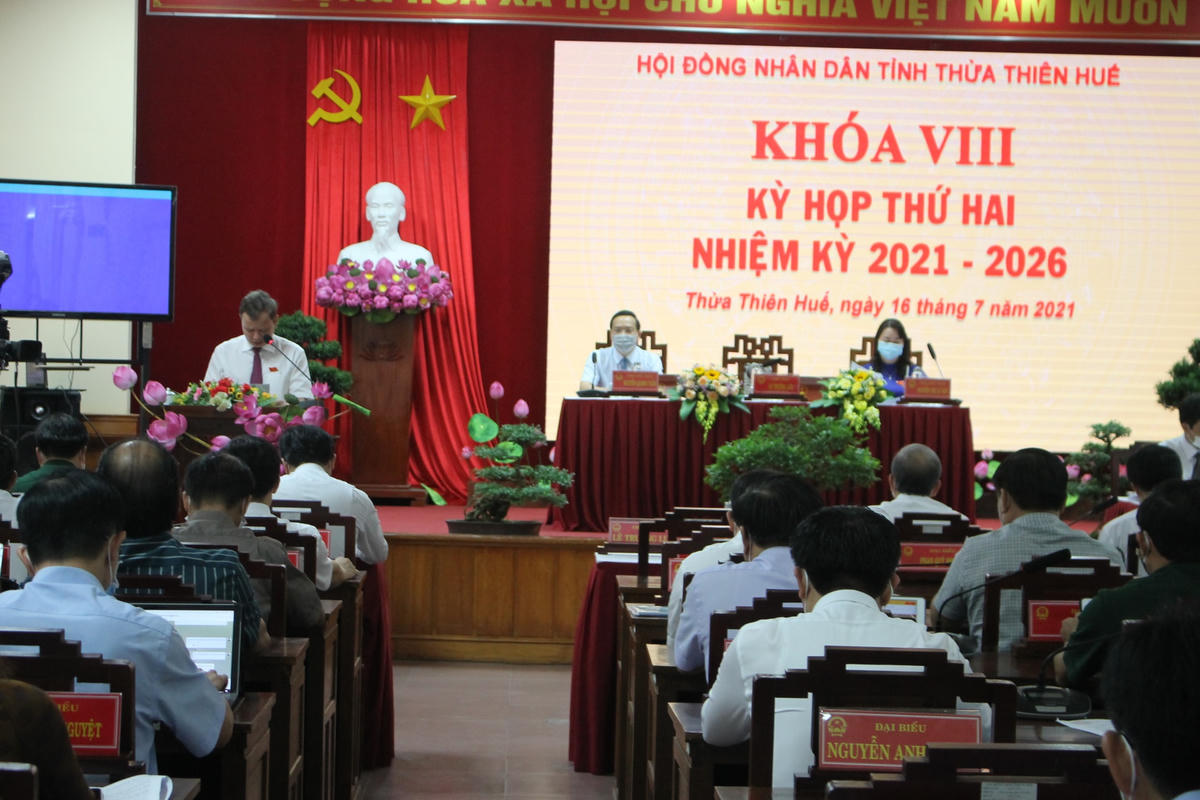 Quang cảnh kỳ họp.